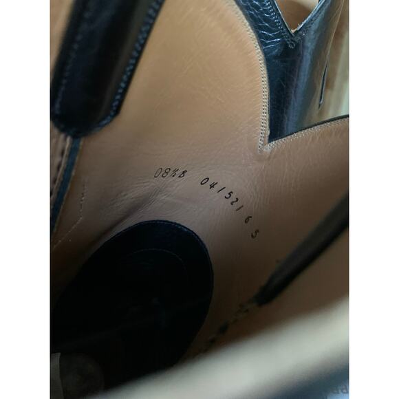 Womens J B Hill Luxury Black Buffalo Calf Western Cowboy Boots Size 8.5 - Picture 11 of 11